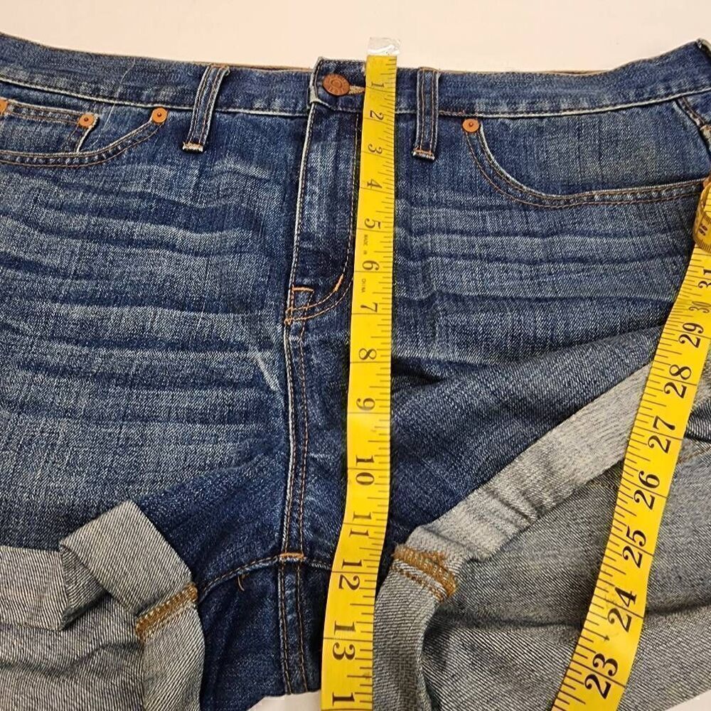 Madewell High Rise Denim Shorts Size 32 H6 - Picture 4 of 11